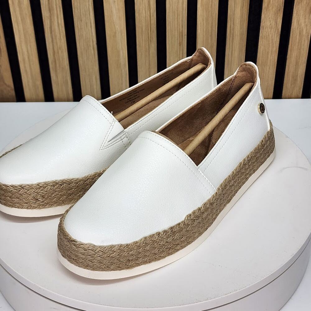 NEW - Giani Bernini Women’s Espadrille Slip On Flats Casual Shoes - Size 12 M - Picture 4 of 5